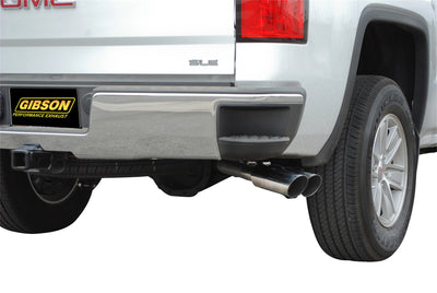 3in/2.25in Cat-Back Dual Sport Exhaust w/4in Tip <br> 14-18 Chevy Silverado 1500 GMC Sierra 1500 5.3L