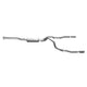 3in/2.25in Cat-Back Dual Split Exhaust w/4in Tip <br> 14-18 Chevy Silverado 1500 GMC Sierra 1500 5.3L