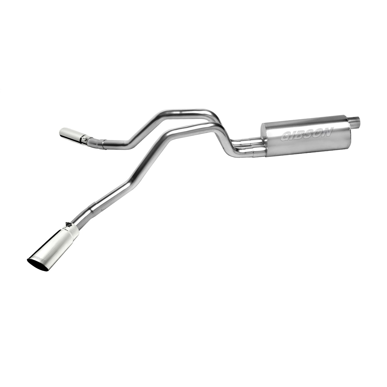3.5in Cat-Back Dual Extreme Exhaust w/4in Tip <br> 14-18 Chevy Silverado 1500 GMC Sierra 1500 6.2L