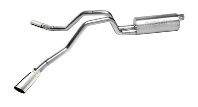 3.5in Cat-Back Dual Extreme Exhaust w/4in Tip <br> 14-18 Chevy Silverado 1500 GMC Sierra 1500 6.2L