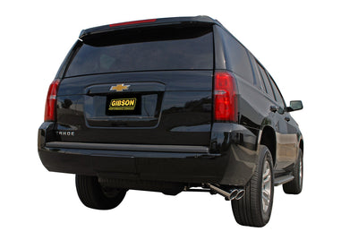 2.25in Cat-Back Dual Sport Exhaust w/4in Tip <br> 15-20 Chevy Tahoe, GMC Yukon 5.3L
