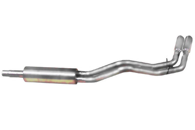 2.5in Cat-Back Dual Sport Exhaust w/3.5in Tip <br> 1998-2001 Dodge Ram 1500 3.9L,5.2L,5.9L