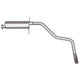 2.5in Stainless Cat-Back Single Exhaust w/3in Tip <br> 1998-2000 Nissan Frontier 2.4L