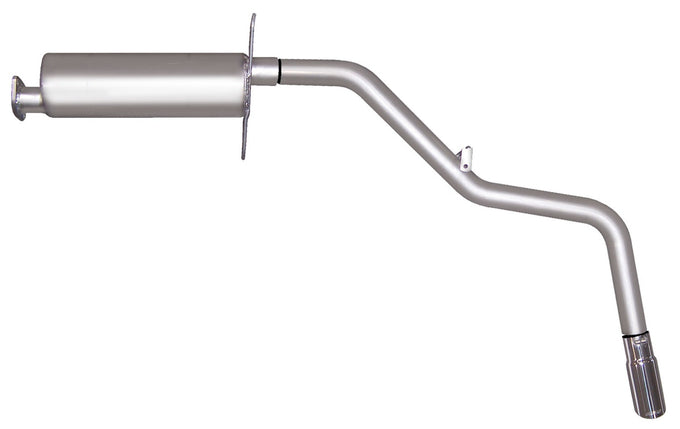 2.5in Stainless Cat-Back Single Exhaust w/3in Tip <br> 1998-2000 Nissan Frontier 2.4L