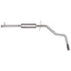 2.25in Stainless Cat-Back Single Exhaust w/3in Tip <br> 2001 Nissan Frontier 3.3L