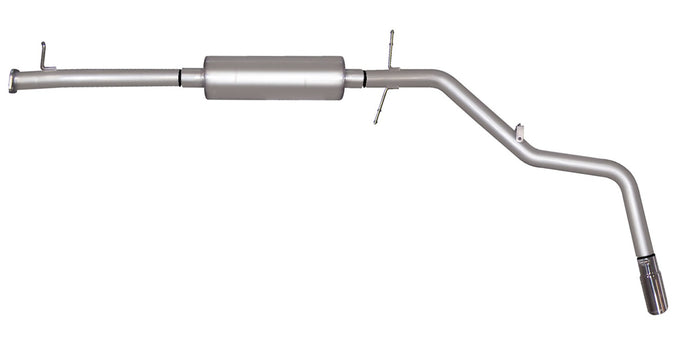 2.25in Stainless Cat-Back Single Exhaust w/3in Tip <br> 2001 Nissan Frontier 3.3L