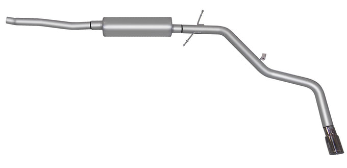 2.5in Stainless Cat-Back Single Exhaust w/3in Tip <br> 2002-2004 Nissan Frontier 3.3L