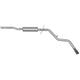 2.5in Stainless Cat-Back Single Exhaust w/3in Tip <br> 2002-2004 Nissan Frontier 3.3L