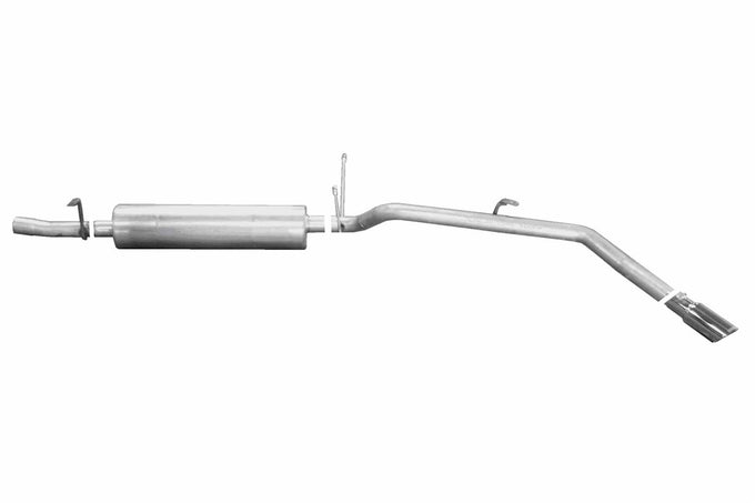 2.5in Stainless Cat-Back Single Exhaust w/3in Tip <br> 2003-2004 Nissan Xterra 3.3L