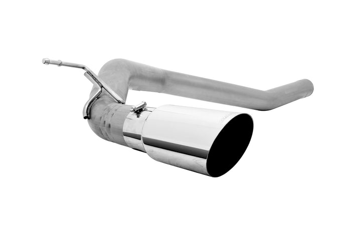 4in Aluminized Filter-Back Single Exhaust w/5in Tip <br> 2016-2018 Nissan TITAN XD 5.0L