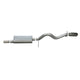 3in Stainless Cat-Back Single Exhaust w/4in Tip <br> 2008-2010 Hummer H3 5.3L