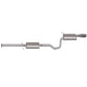 2.25in Cat-Back Single Exhaust w/3.5in Tip <br> 2006-2014 Honda Ridgeline 3.5L