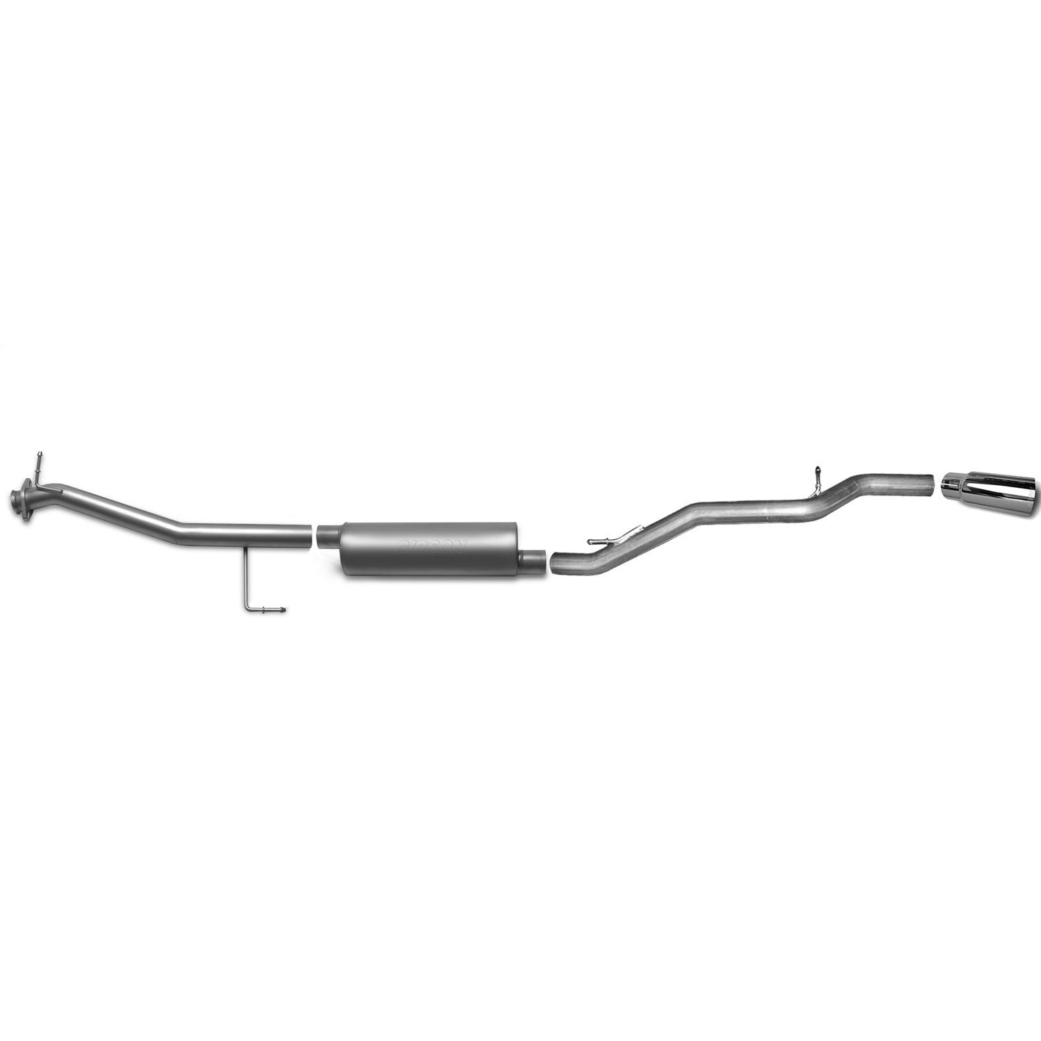 2.25in Cat-Back Single Exhaust w/3.5in Tip <br> 2006-2011 Honda Element 2.4L
