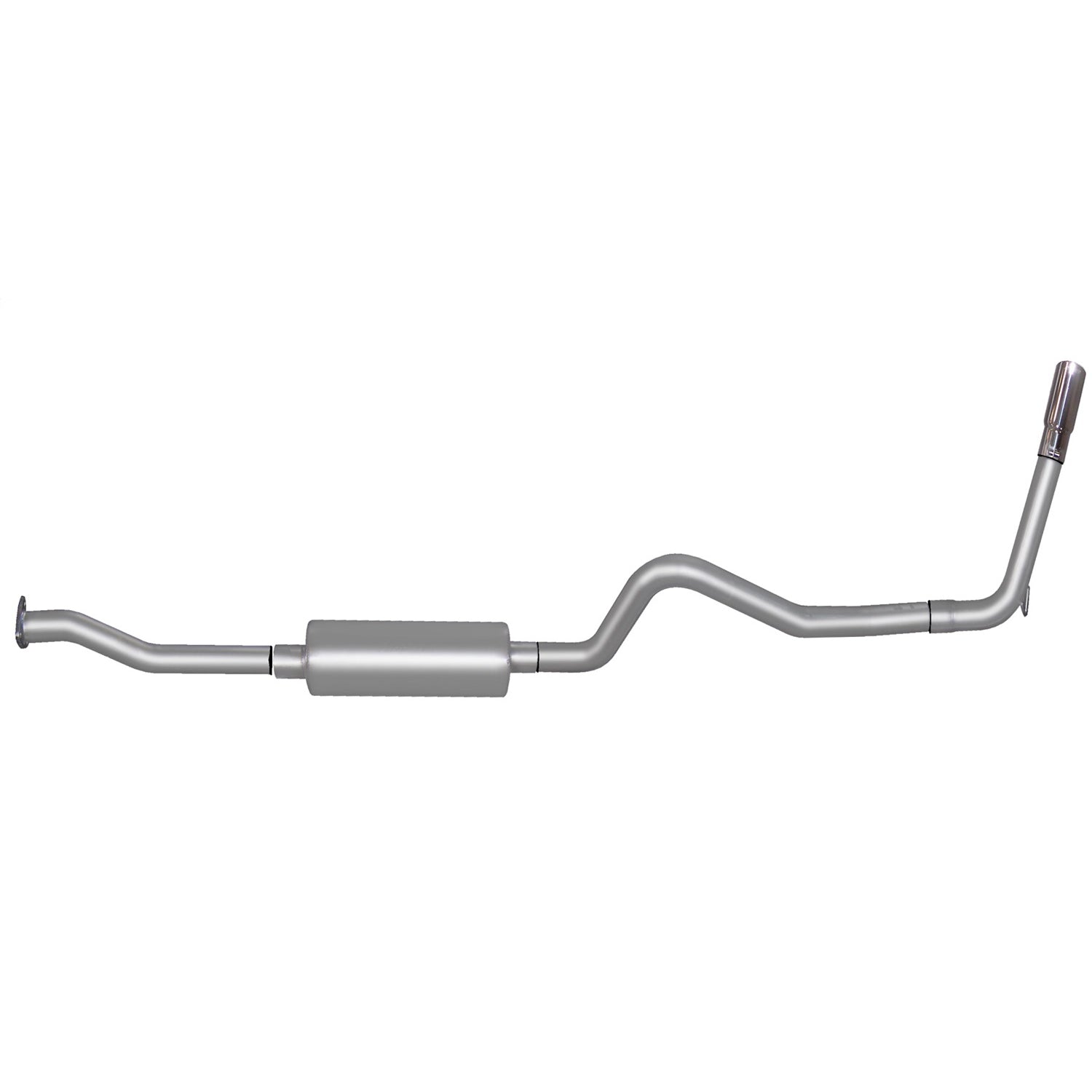 2.5in Stainless Cat-Back Single Exhaust w/3in Tip <br> 98-00, 2003 Chevy S10, GMC Sonoma 2.2L