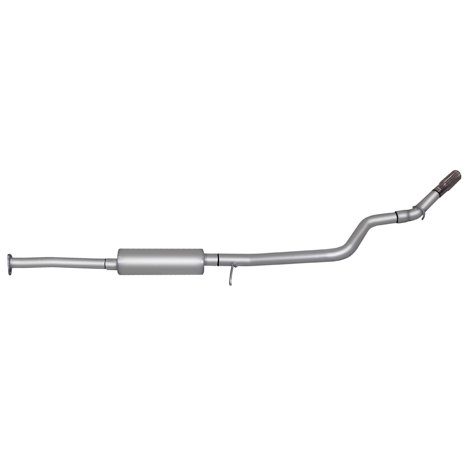 2.5in Stainless Cat-Back Single Exhaust w/3in Tip <br> 1997-1999 Chevy S10 4.3L