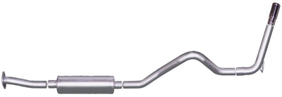 2.5in Stainless Cat-Back Single Exhaust w/3in Tip <br> 00-03 Chevy S10, GMC Sonoma 4.3L
