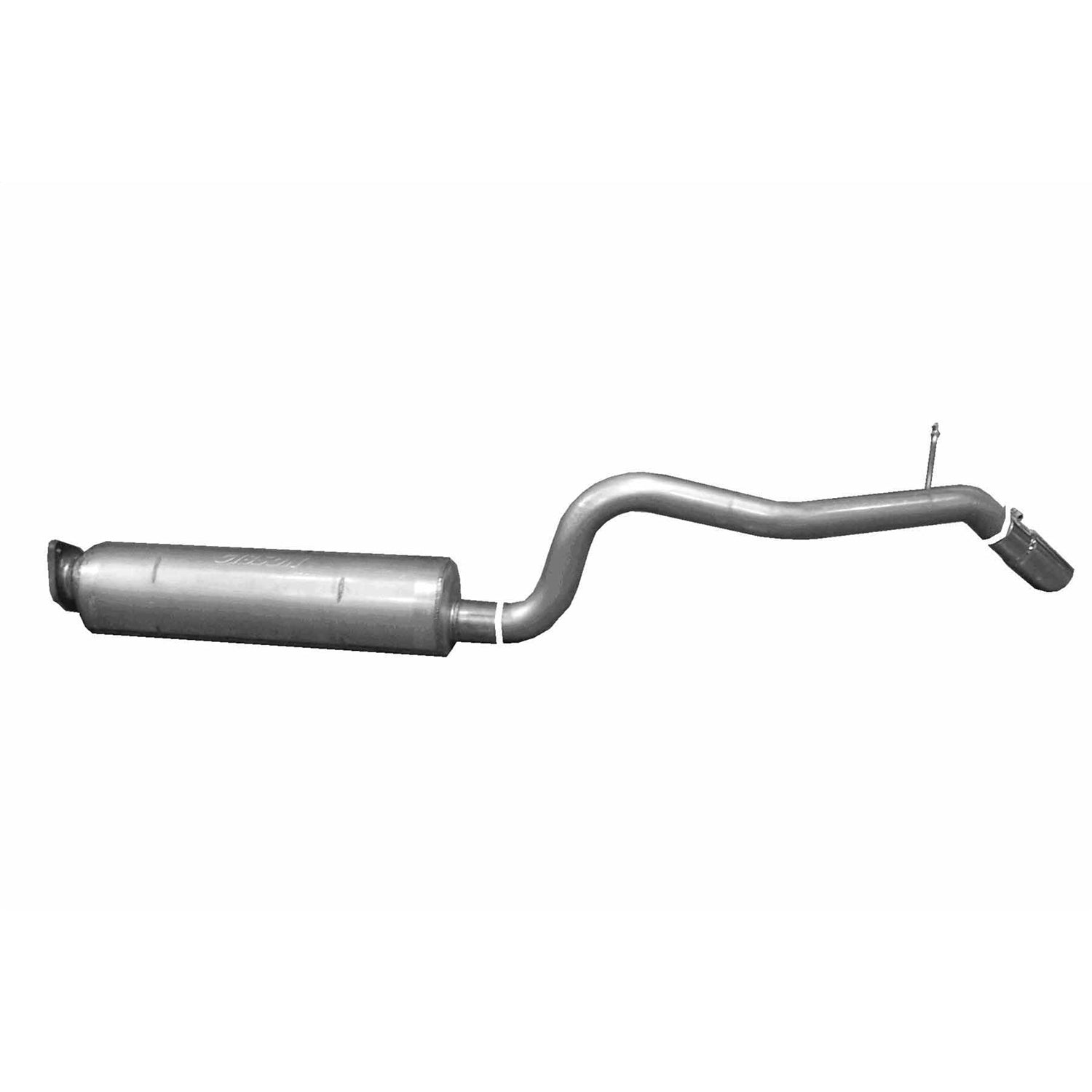 2.5in Stainless Cat-Back Single Exhaust w/3in Tip <br> 2004-2005 Chevy Blazer 4.3L