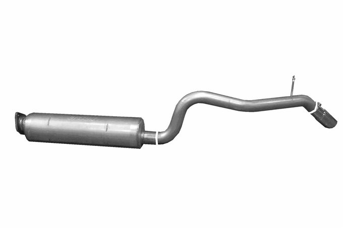 2.5in Stainless Cat-Back Single Exhaust w/3in Tip <br> 2004-2005 Chevy Blazer 4.3L