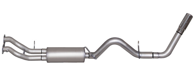 3in Stainless Cat-Back Single Exhaust w/3.5in Tip <br> 96-00 Chevy Tahoe, GMC Yukon, Cadillac Escade 5.7L