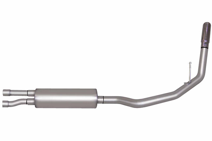 3in Stainless Cat-Back Single Exhaust w/3.5in Tip <br> 02-06 Cadillac Escalade, 01-06 GMC Yukon 6.0L,5.3L