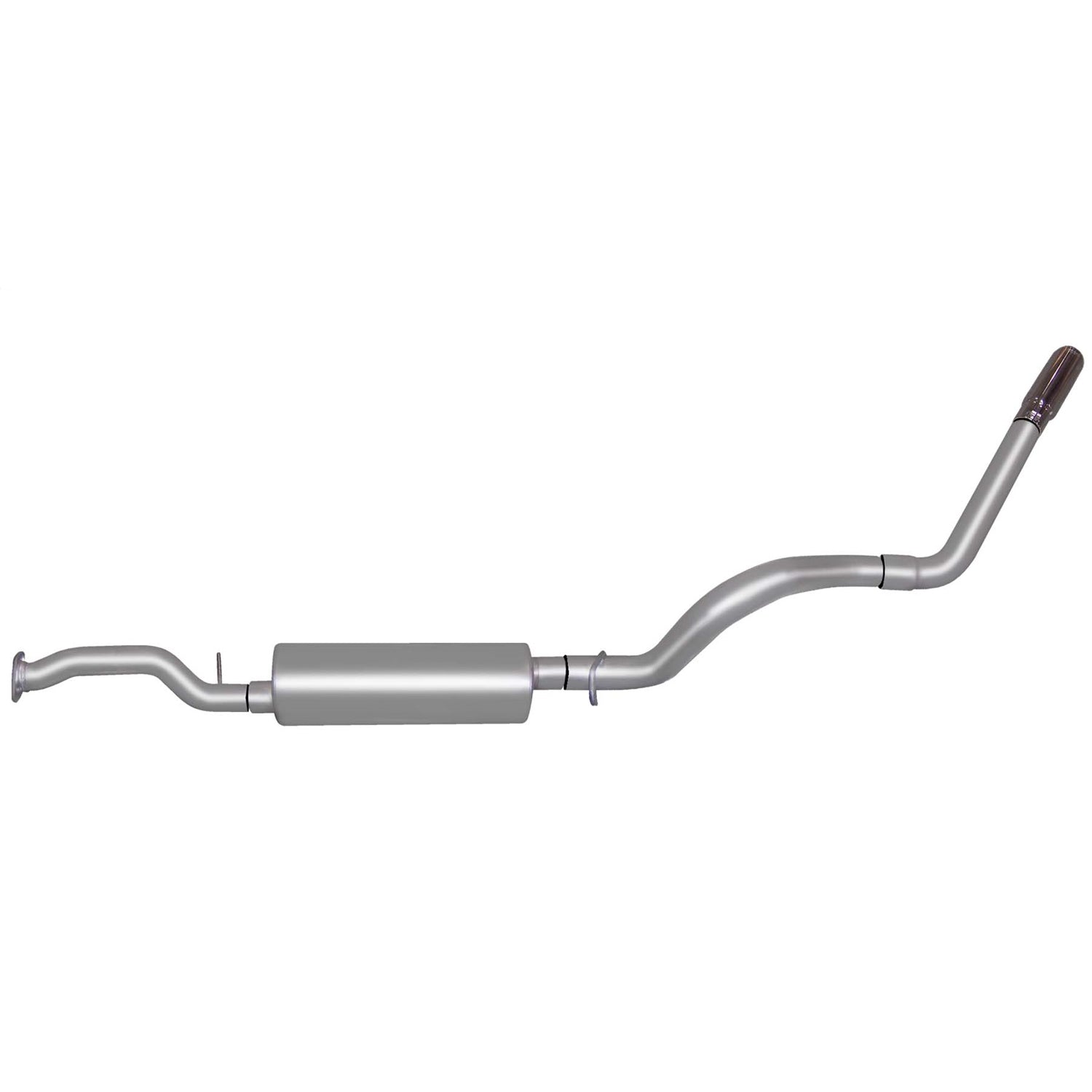 3in Stainless Cat-Back Single Exhaust w/3.5in Tip <br> 94-95 Chevy Blazer Tahoe, GMC Yukon 5.7L