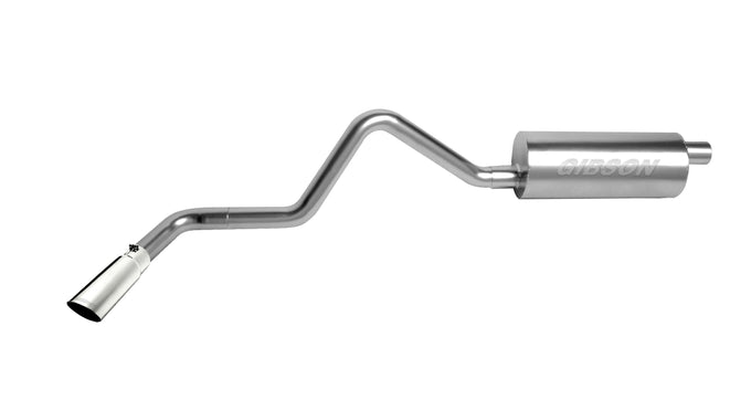 2.5in Stainless Cat-Back Single Exhaust System <br> 00-05 Chevrolet Astro Base 4.3L