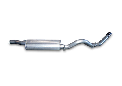 3.5in Stainless Cat-Back Single Exhaust w/4in Tip <br> 07-10 Chevy Silverado GMC Sierra 2500 HD 6.0L
