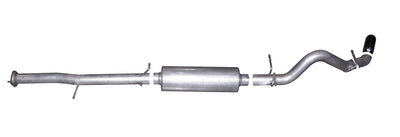 3.5in Stainless Cat-Back Single Exhaust w/4in Tip <br> 2007-2011 GMC Sierra 1500 6.2L