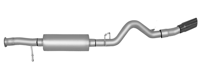 3.5in Cat-Back Single Exhaust w/3.5in Tip <br> 11-14 Cadillac Escalade GMC Yukon 6.2L