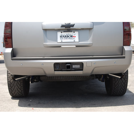 3in Stainless Cat-Back Single Exhaust w/4in Tip <br> 10-14 Chevy Tahoe, GMC Yukon 5.3L