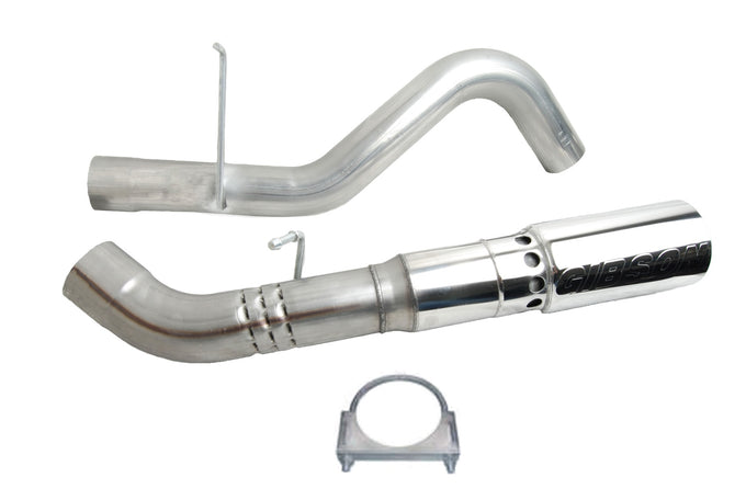 4in Filter-Back Single Exhaust, Stainless <br> 11-19 Chevy Silverado GMC Sierra 2500 3500 HD 6.6L