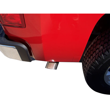 3in Stainless Cat-Back Single Exhaust w/4in Tip <br> 10-18 Chevy Silverado 1500 GMC Sierra 1500 4.8L,5.3L