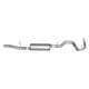 3in Stainless Cat-Back Single Exhaust w/4in Tip <br> 10-18 Chevy Silverado 1500 GMC Sierra 1500 4.8L,5.3L