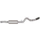 3.5in Stainless Cat-Back Single Exhaust w/4in Tip <br> 07-10 GMC Yukon XL 1500, Cadillac Escalade ESV EXT