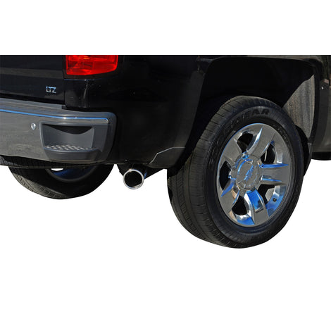 3.5in Cat-Back Single Exhaust w/3.5in Tip <br> 14-18 Chevy Silverado 1500 GMC Sierra 1500 6.2L