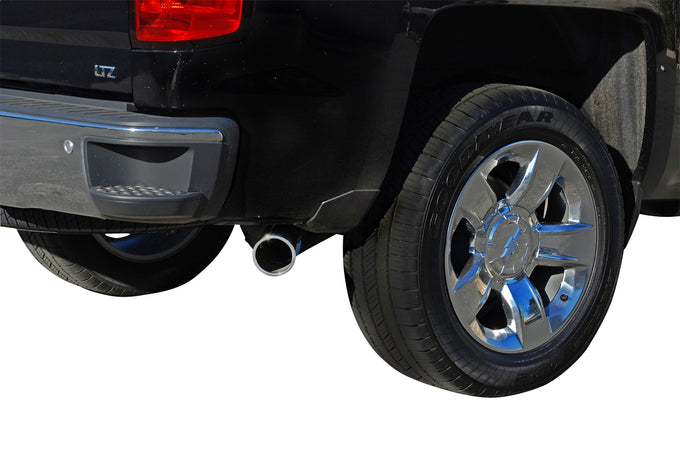 3.5in Cat-Back Single Exhaust w/3.5in Tip <br> 14-18 Chevy Silverado 1500 GMC Sierra 1500 6.2L