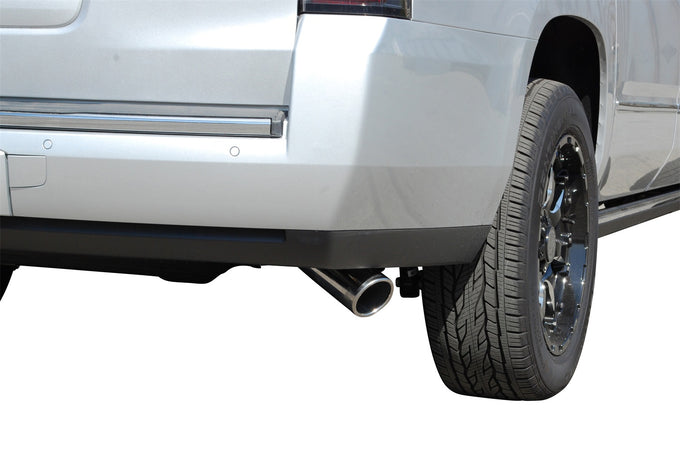 3.5in Stainless Cat-Back Single Exhaust w/4in Tip <br> 15-20 Cadillac Escalade, GMC Yukon 6.2L