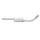 3.5in Stainless Cat-Back Single Exhaust w/4in Tip <br> 15-20 Cadillac Escalade, GMC Yukon 6.2L