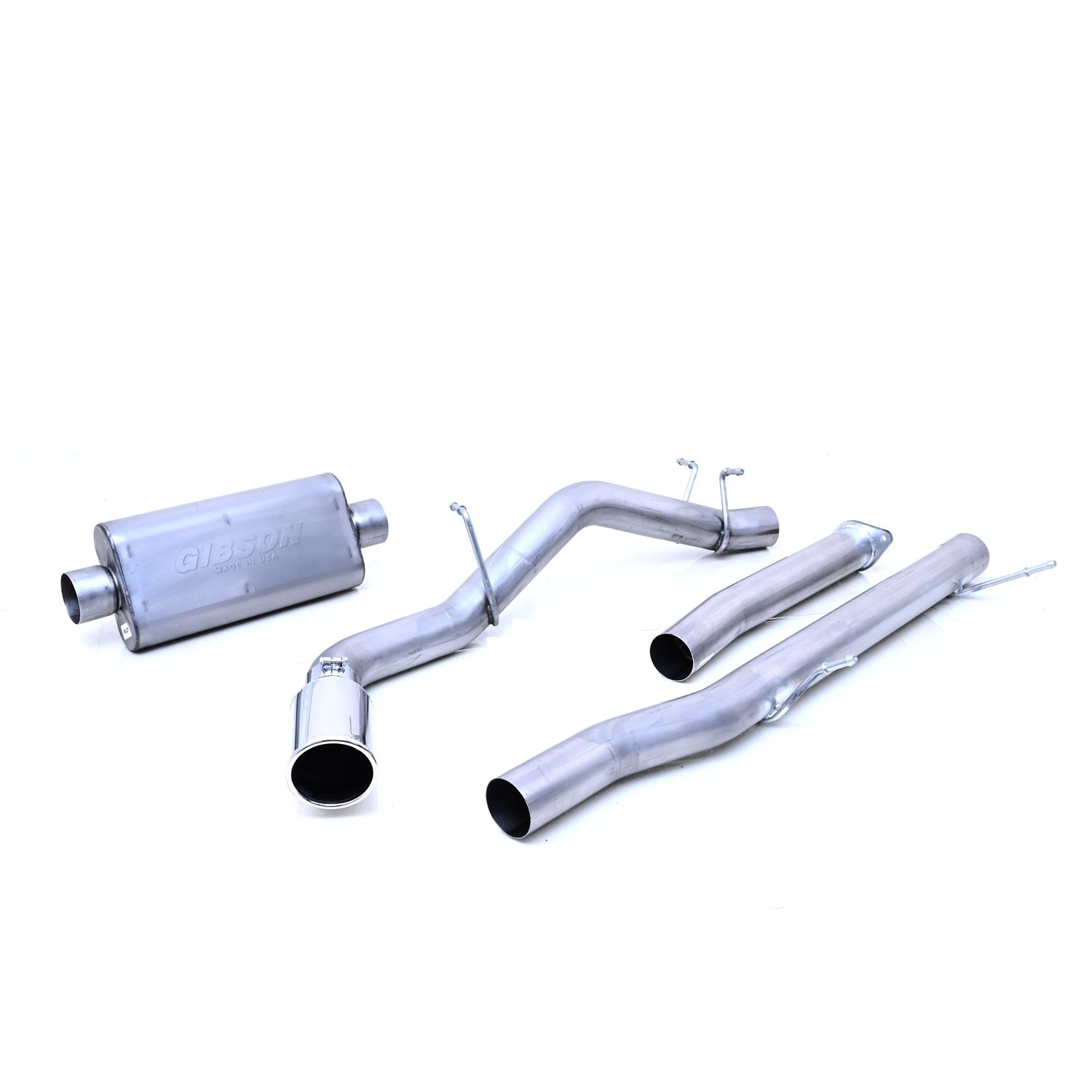 3.5in Stainless Cat-Back Single Exhaust w/5in Tip <br> 23-26 Chevy Colorado, GMC Yukon 2.7L