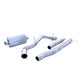 3.5in Stainless Cat-Back Single Exhaust w/5in Tip <br> 23-26 Chevy Colorado, GMC Yukon 2.7L