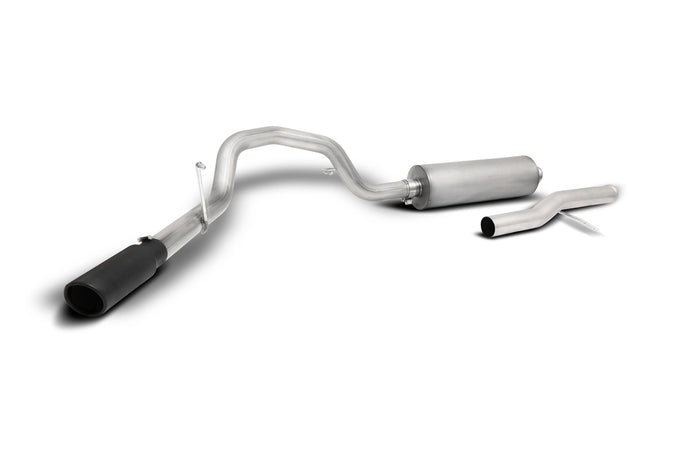 3in Cat-Back Single Exhaust System w/4in Tip <br> 21-23 GMC Yukon, 21-22 Chevy Tahoe 5.3L