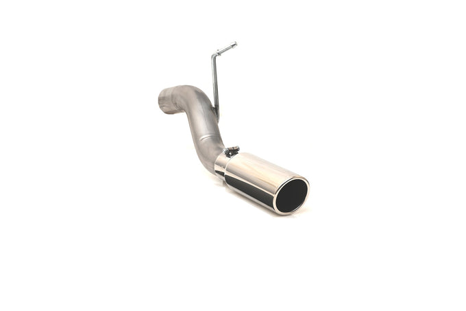 4in Polished Rolled Slash-Cut Tip. Clamp on. <br> 21-24 GMC Yukon XL, Chevy Suburban Tahoe 3.0L