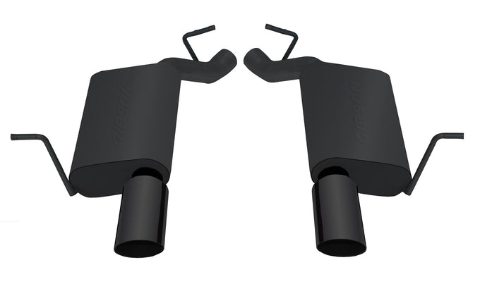 2.25in Black Ceramic SS Axle-Back Exhaust <br> 2011-2026 Dodge Durango 3.6L,5.7L