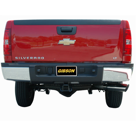 3.5in Stainless Cat-Back Single Exhaust w/4in Tip <br> 11-19 Chevy Silverado GMC Sierra 2500 3500 HD 6.0L