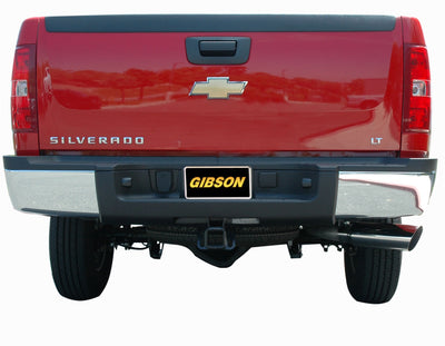 3.5in Stainless Cat-Back Single Exhaust w/4in Tip <br> 11-19 Chevy Silverado GMC Sierra 2500 3500 HD 6.0L