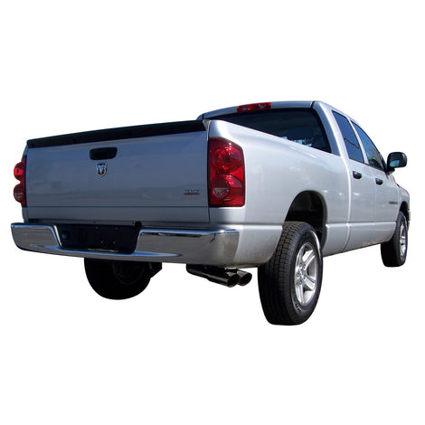 3in Stainless Cat-Back Single Exhaust w/4in Tip <br> 09-10 Dodge Ram 1500, 11-18 Ram 1500 4.7L,5.7L