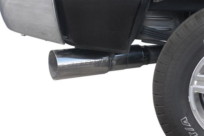 4in Filter-Back Single Exhaust, Stainless <br> 07-18 Dodge Ram 2500 3500 6.7L