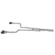 2.5in Black Ceramic Cat-Back Dual Exhaust w/4in Tip <br> 2015-2021 Dodge Challenger 5.7L,6.4L