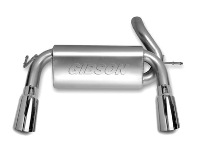 2.5in Cat-Back Dual Split Exhaust w/3.5in Tip <br> 2007-2017 Jeep Wrangler 3.8L,3.6L