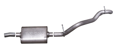 2.25in Stainless Cat-Back Single Exhaust System <br> 1997-1999 Jeep Wrangler TJ 2.5L,4.0L